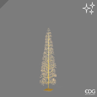 EDG Enzo De Gasperi Albero Led Faggio Slim 708 led H150 cm Oro