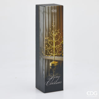 EDG Enzo De Gasperi Albero Led Faggio 90 miniled H45 cm Oro