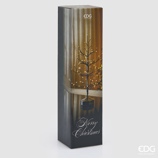 EDG Enzo De Gasperi Albero Led Faggio 90 miniled H45 cm Nero