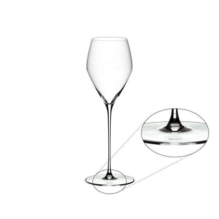 Riedel Veloce Set 6 Calici Champagne Vino in Cristallo 327cc