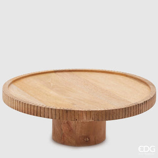 EDG Soporte para tartas Enzo de Gasperi de madera de acacia D. 38 cm