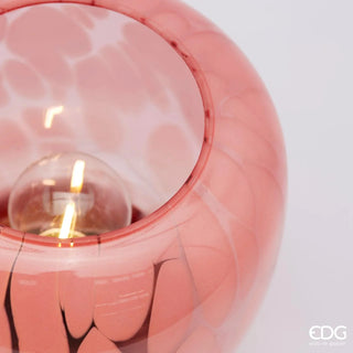 EDG Enzo de gasperi Bright Lamp with timer 17cm Light Pink