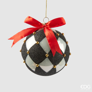 EDG Enzo De Gasperi Christmas Ball Chess D10 cm