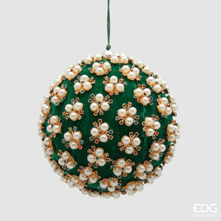 EDG Enzo De Gasperi Elizabeth Green Weihnachtskugel D12 cm