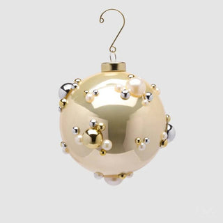 EDG Enzo De Gasperi Pallina di Natale Bolle D10 cm Oro