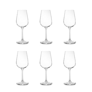 Bohemia Set 6 Calici Vino Bianco Dora Strix 360 ml in Vetro