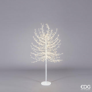 EDG Enzo De Gasperi Albero Faggio con base 900 mini led H180 cm Bianco