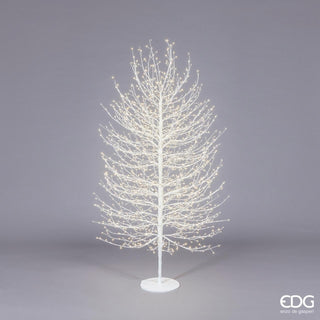 EDG Enzo De Gasperi Albero Faggio con base 2000 mini led H180 cm Bianco