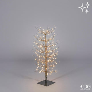 EDG Enzo De Gasperi Beech Tree with 320 mini LED base H90 cm Black