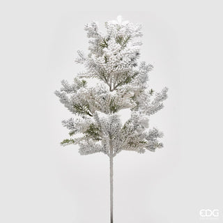 EDG Enzo De Gasperi Pine Branch Super Snow H65 cm