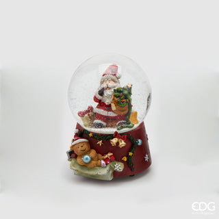 EDG Enzo De Gasperi Sfera Acqua Carillon Babbo Albero H15 cm