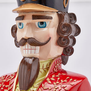 EDG Enzo De Gasperi Poly Nutcracker Soldier with Tray H106 cm