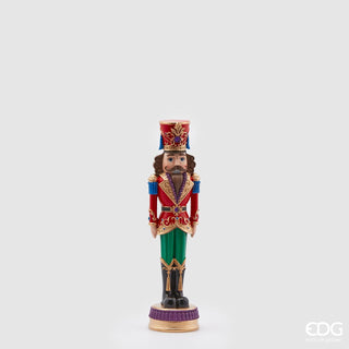 EDG Enzo De Gasperi Nutcracker Soldier in Rows H35 cm