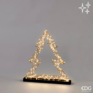 EDG Enzo De Gasperi Christmas Tree 210 Microled Flat with Base H50 cm