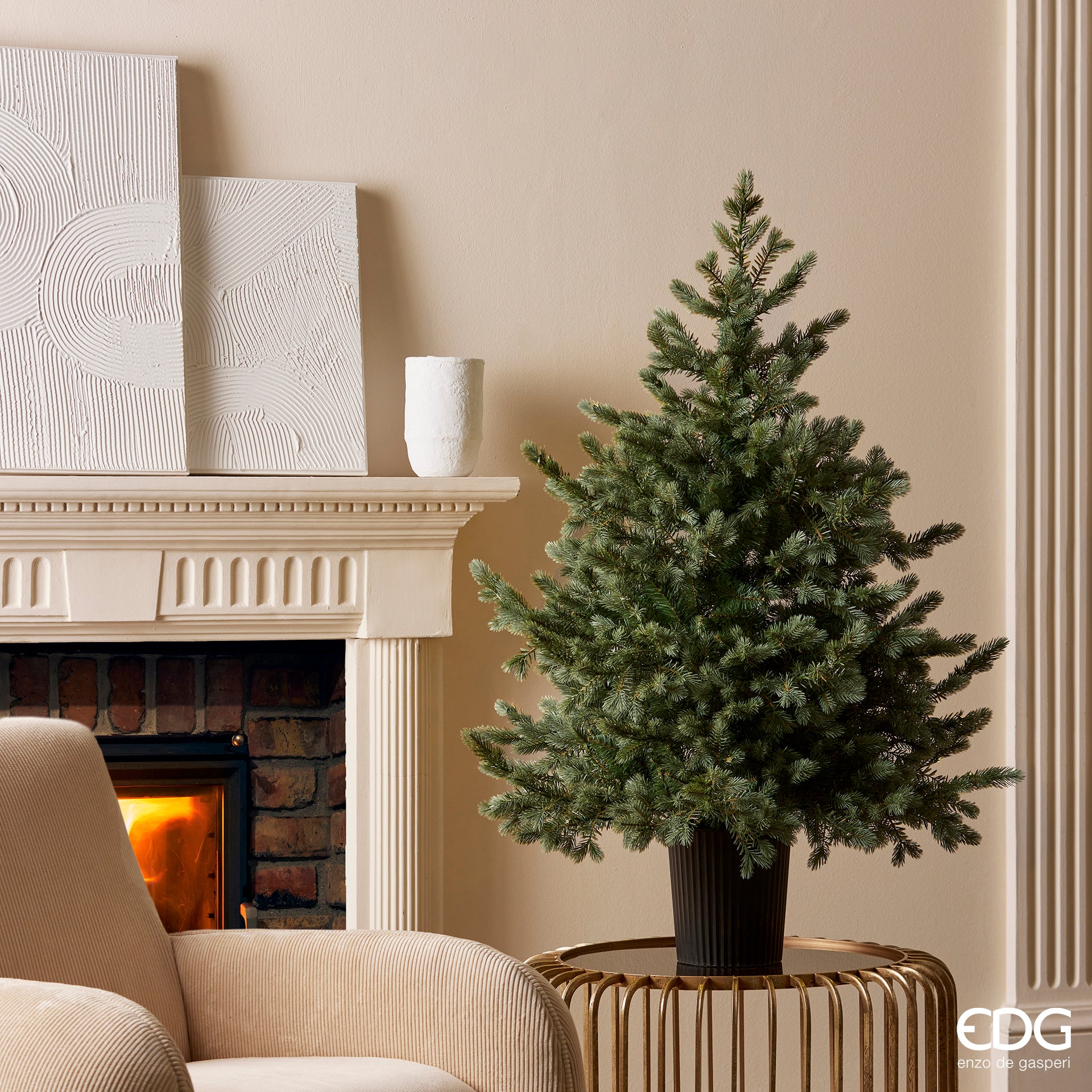 Ficus Umbrellata With Pot H120cm | | Edg - Enzo De Gas-Vertecchi Casa Ficus Umbrellata With Pot H120cm | | Edg - Enzo De Gas-Vertecchi Casa