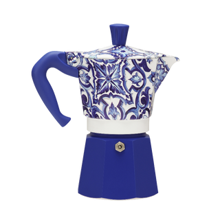 Bialetti Moka Express 3 Cups Dolce &amp; Gabbana Mediterranean Blue