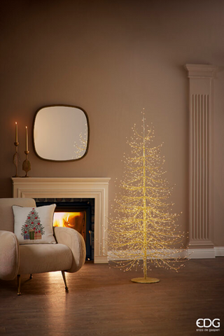 EDG Enzo De Gasperi Rich 1940 Microled Buche LED Baum H180 Gold