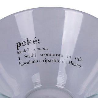 Villa D'Este Victionary Poke Bowl in glass