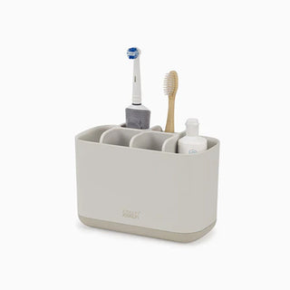 Joseph&amp;Joseph EasyStore Großer Badezimmer-Aufbewahrungskorb, Ecru