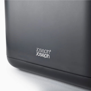 Joseph&amp;Joseph EasyStore Großer Badezimmer-Aufbewahrungsorganizer, Schwarz