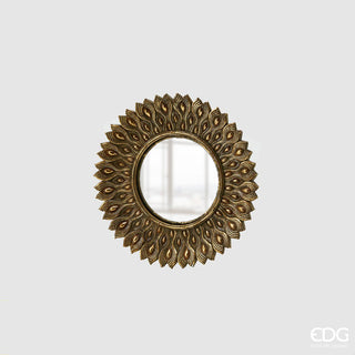 EDG Enzo De Gasperi Specchio Convesso Pavone Rotondo D27 cm