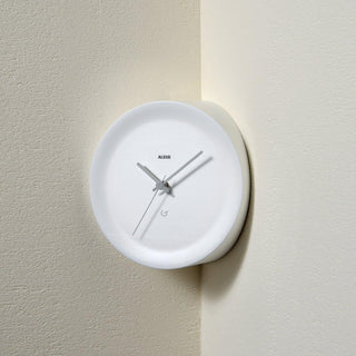 Reloj de esquina Alessi Ora blanco D 21 cm