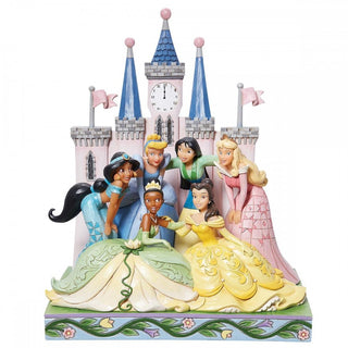 Figura de colores Enesco El castillo de las princesas