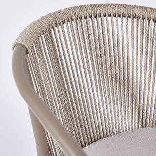 EDG Enzo de Gasperi Chair in Metal and Polyester H91 cm