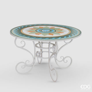 EDG Enzo De Gasperi Tavolo da Esterno Onde D120 cm