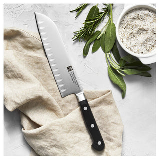 Zwilling Professional s Coltello Santoku Alveolato Lama 18 cm