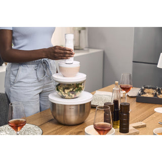 Zwilling Starter Set 9 Pezzi Sottovuoto Fresh&Save Bowls in Acciaio