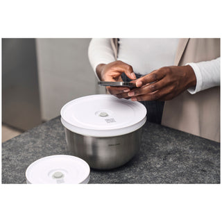 Zwilling Starter Set 9 Pezzi Sottovuoto Fresh&Save Bowls in Acciaio