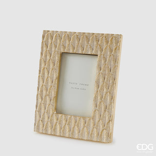 EDG Enzo De Gasperi Cornice Portafoto Foglie Rettangolare H24 cm