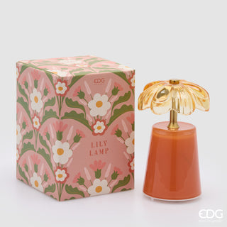 EDG Enzo De Gasperi Lily Table Lamp H17.5 cm Orange