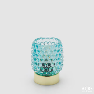 EDG Enzo De Gasperi Lampada da Tavolo Bubbles Azzurra