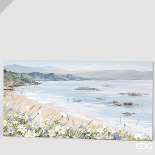EDG Enzo De Gasperi Quadro Abstract Rettangolare Hill 75x150 cm