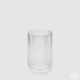 EDG Enzo De Gasperi Set 6 Rhombus Water Glasses H14 D8 cm