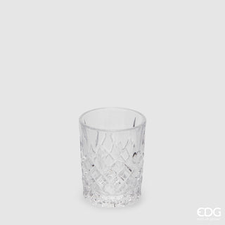 EDG Enzo De Gasperi Rundes Facettiertes Glas 65 ml