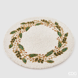 EDG Enzo De Gasperi Weihnachten Holly Tischset D36 cm