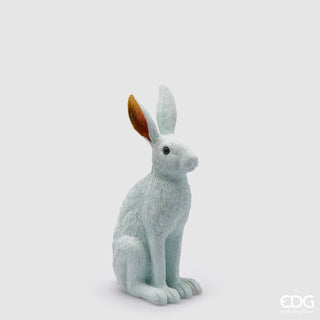 EDG Enzo De Gasperi Poly Rabbit with Vase H50 cm