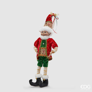 EDG Enzo De Gasperi Decorazione Elfo H63 cm