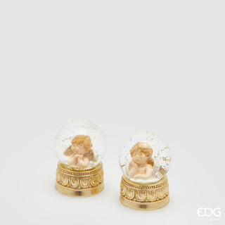EDG Enzo De Gasperi Set 2 Sfere Acqua Angioletto D4,5 cm