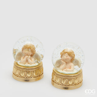 EDG Enzo De Gasperi Set 2 Sfere Acqua Angioletto D7 cm