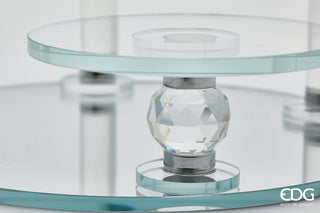 EDG Enzo De Gasperi Alzata Decorativa Splendor Rotonda H55 cm