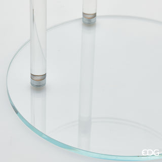 EDG Enzo De Gasperi Alzata Decorativa Splendor Rotonda H38 cm