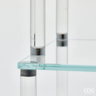 EDG Enzo De Gasperi Splendor Quadratische Dekorative Tortenplatte H38 cm