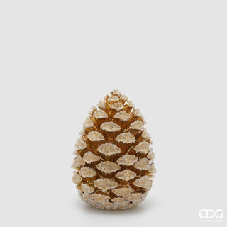 EDG Enzo De Gasperi Weihnachtsdekoration Tannenzapfen H 26 cm