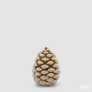 EDG Enzo De Gasperi Weihnachtsdekoration Tannenzapfen H19 cm