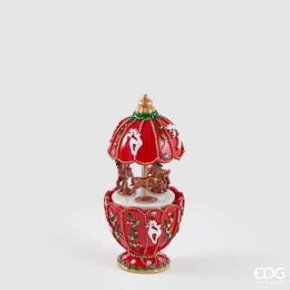 EDG Enzo De Gasperi Carillon Renne H17 cm in Resina