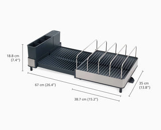 Joseph Joseph Scolapiatti Estendibile Max Extend™ in Acciaio Inox